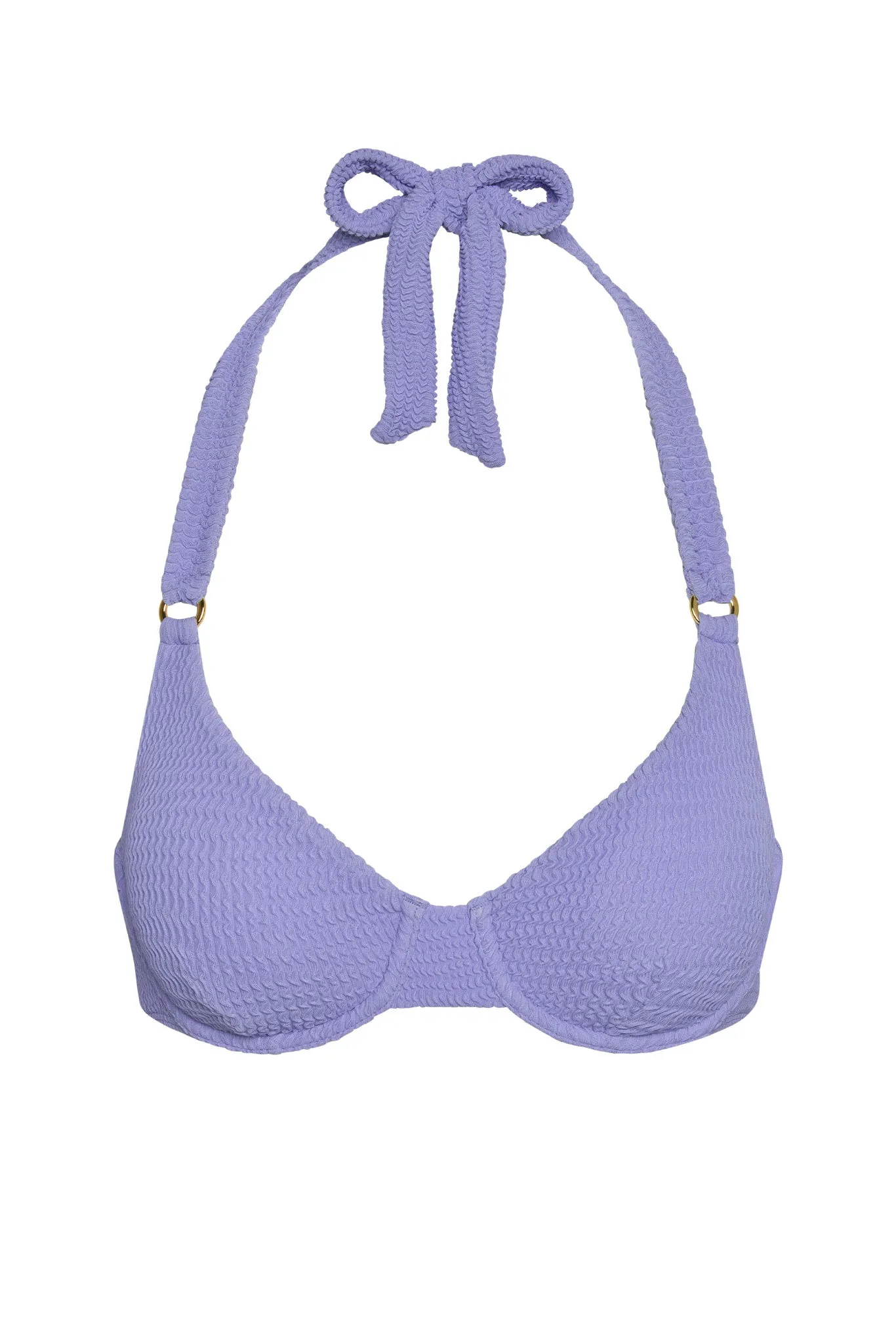 Honolulu Top - Wisteria Crinkle sold by Monday Swimwear