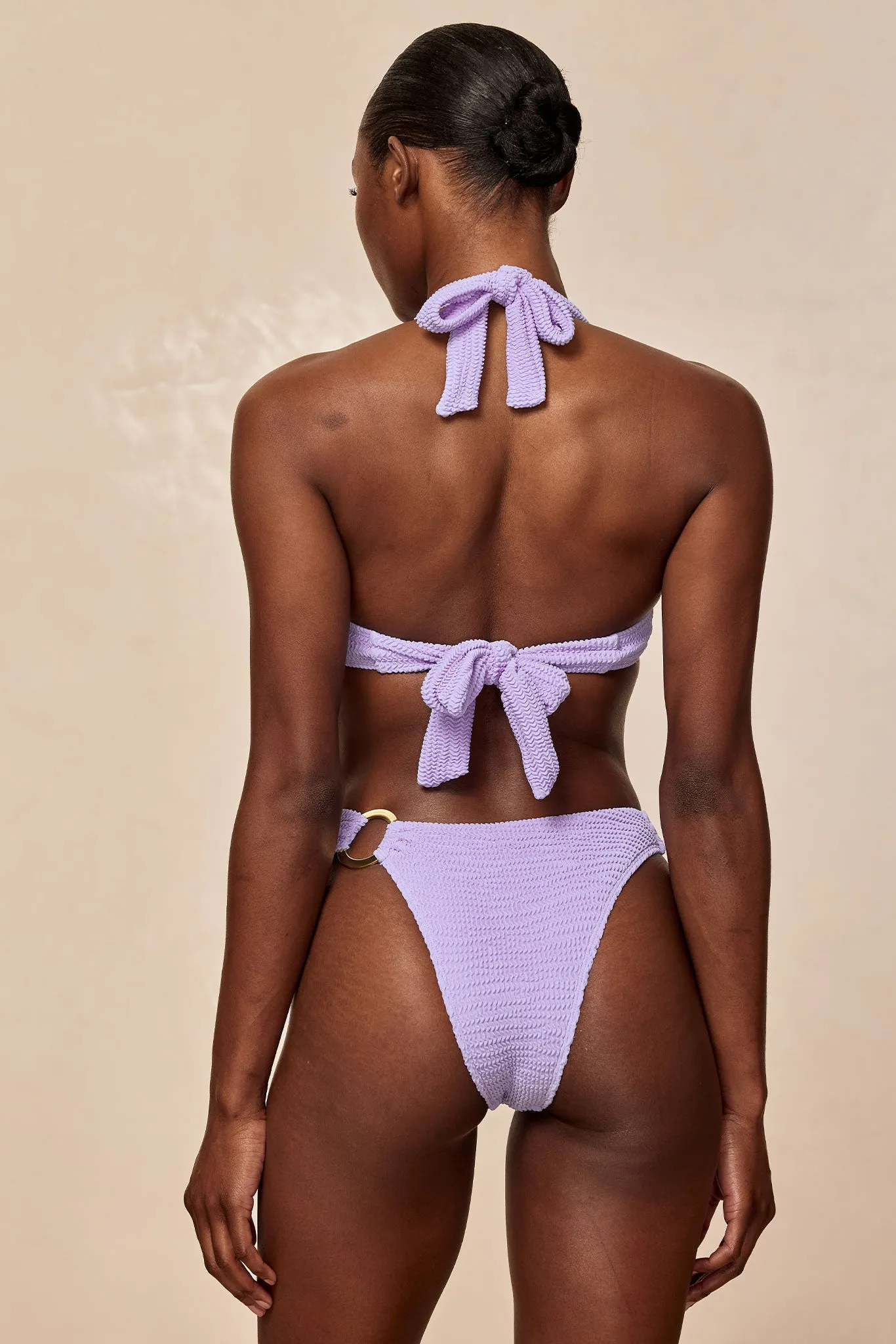 Honolulu Top - Wisteria Crinkle sold by Monday Swimwear product image thumbnail 4