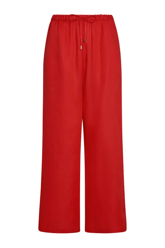 Tuscany Pant - Chili Pepper sold by Monday Swimwear