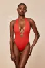 Montego One Piece - Chili Pepper sold by Monday Swimwear