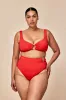 Costa Rica Bottom - Chili Pepper sold by Monday Swimwear