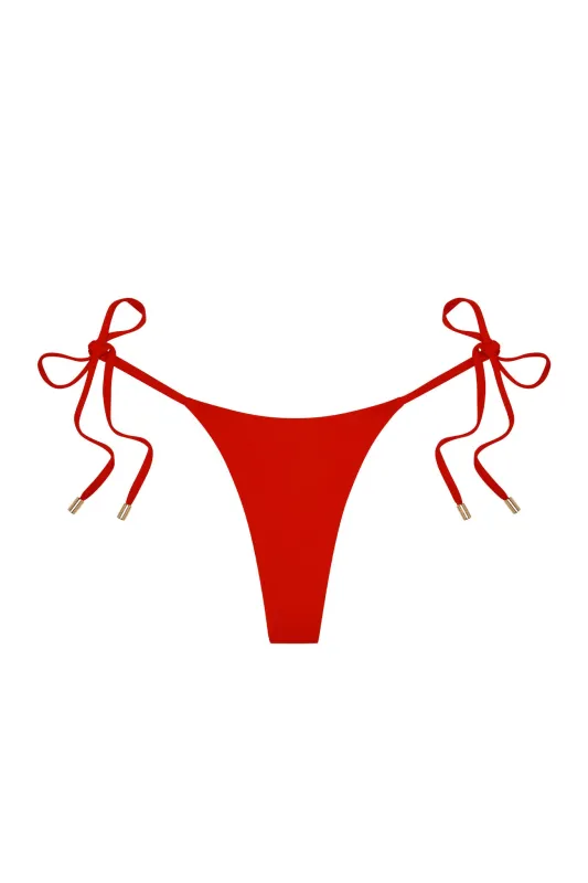 Palma Thong - Chili Pepper sold by Monday Swimwear