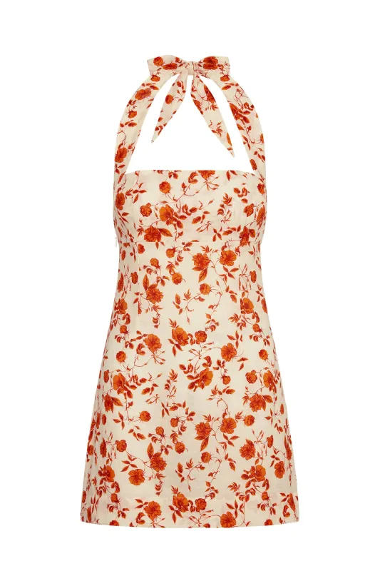 Montserrat Mini Dress - Sunrise Floral sold by Monday Swimwear