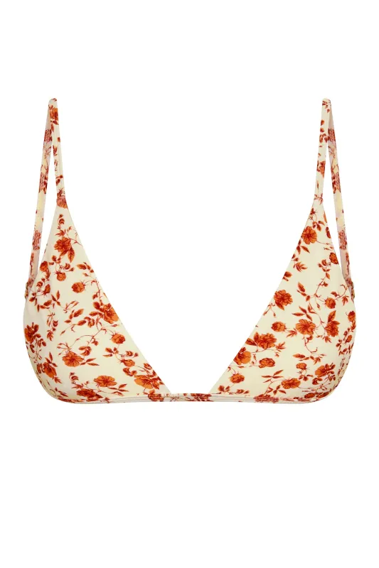Barbados Top - Sunrise Floral sold by Monday Swimwear