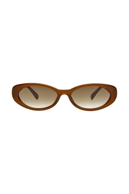 Milano Sunglasses - Brown sold by Monday Swimwear