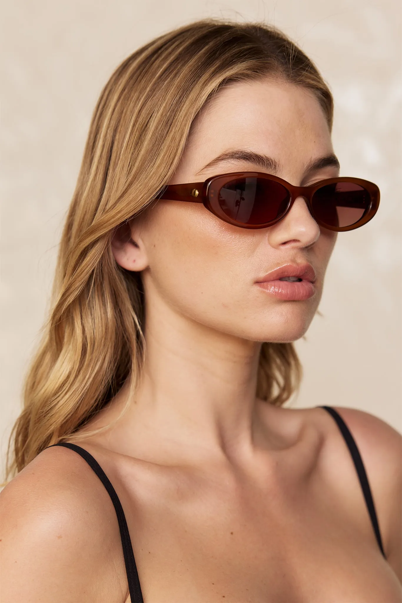Milano Sunglasses - Brown sold by Monday Swimwear product image thumbnail 2