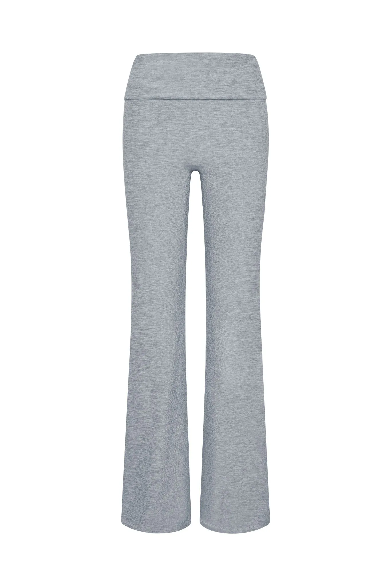 Melrose Flared Legging - Heather Grey sold by Monday Swimwear