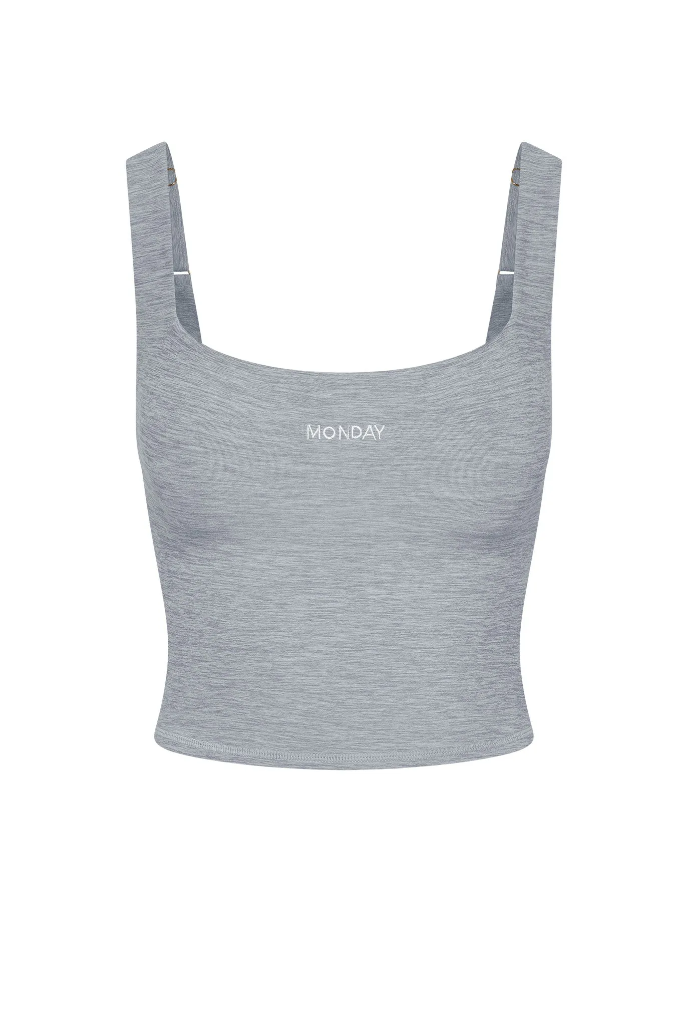 Aspen Tank - Heather Grey sold by Monday Swimwear