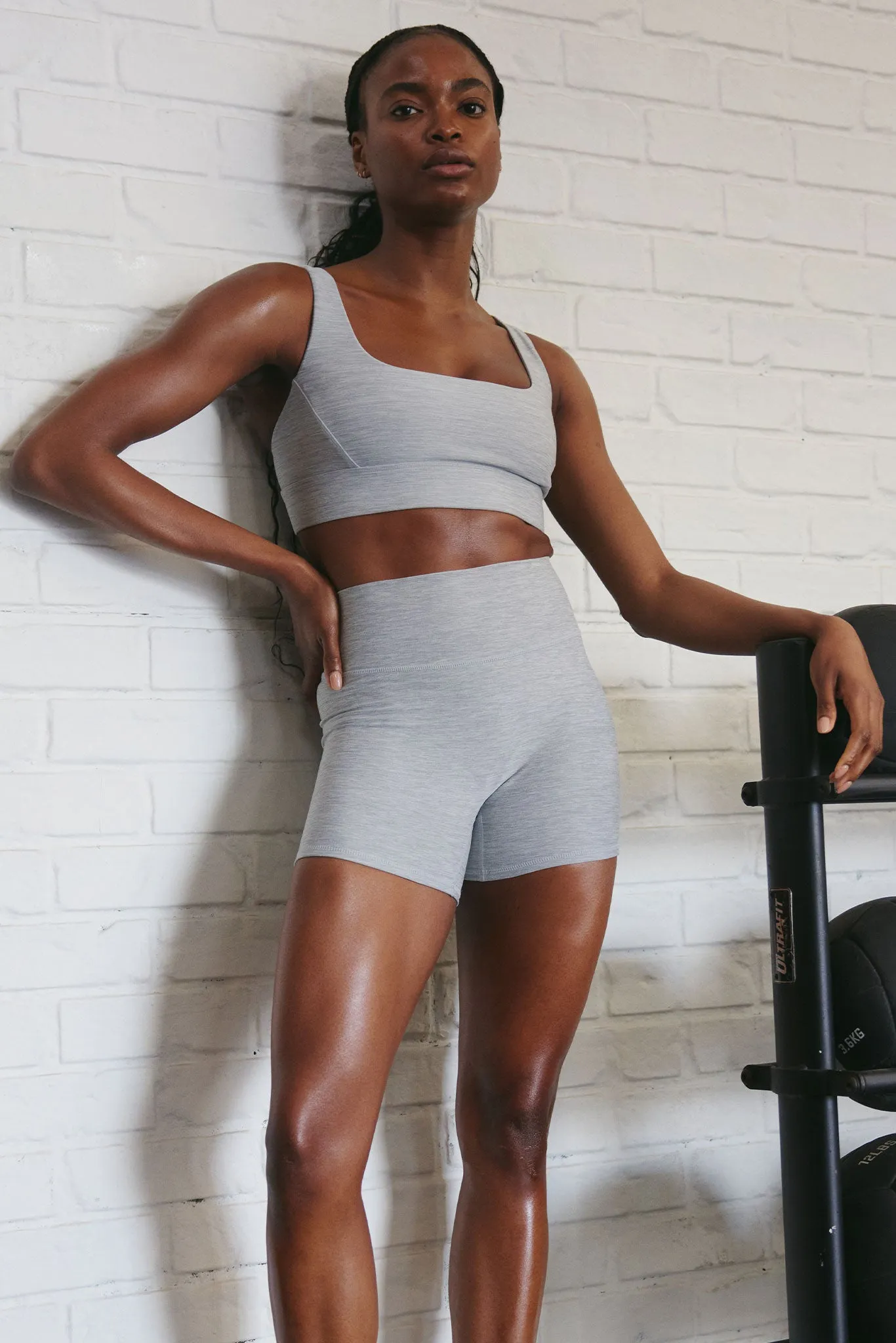 Denali “The Devin Bra” - Heather Grey sold by Monday Swimwear product image thumbnail 3