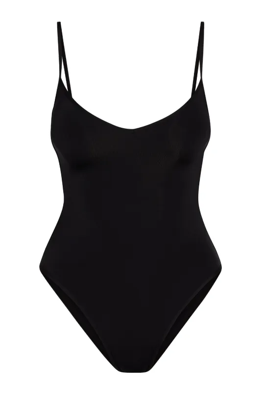 Ravello One Piece - Black sold by Monday Swimwear