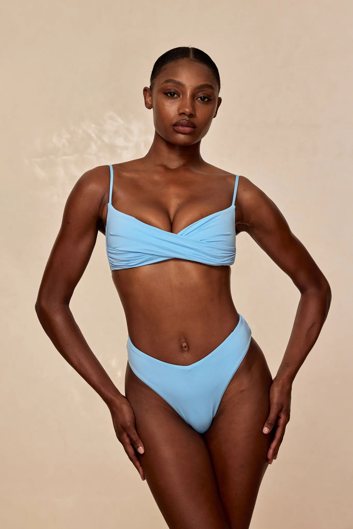 St. Lucia Bottom - Ibiza Blue sold by Monday Swimwear product image thumbnail 3