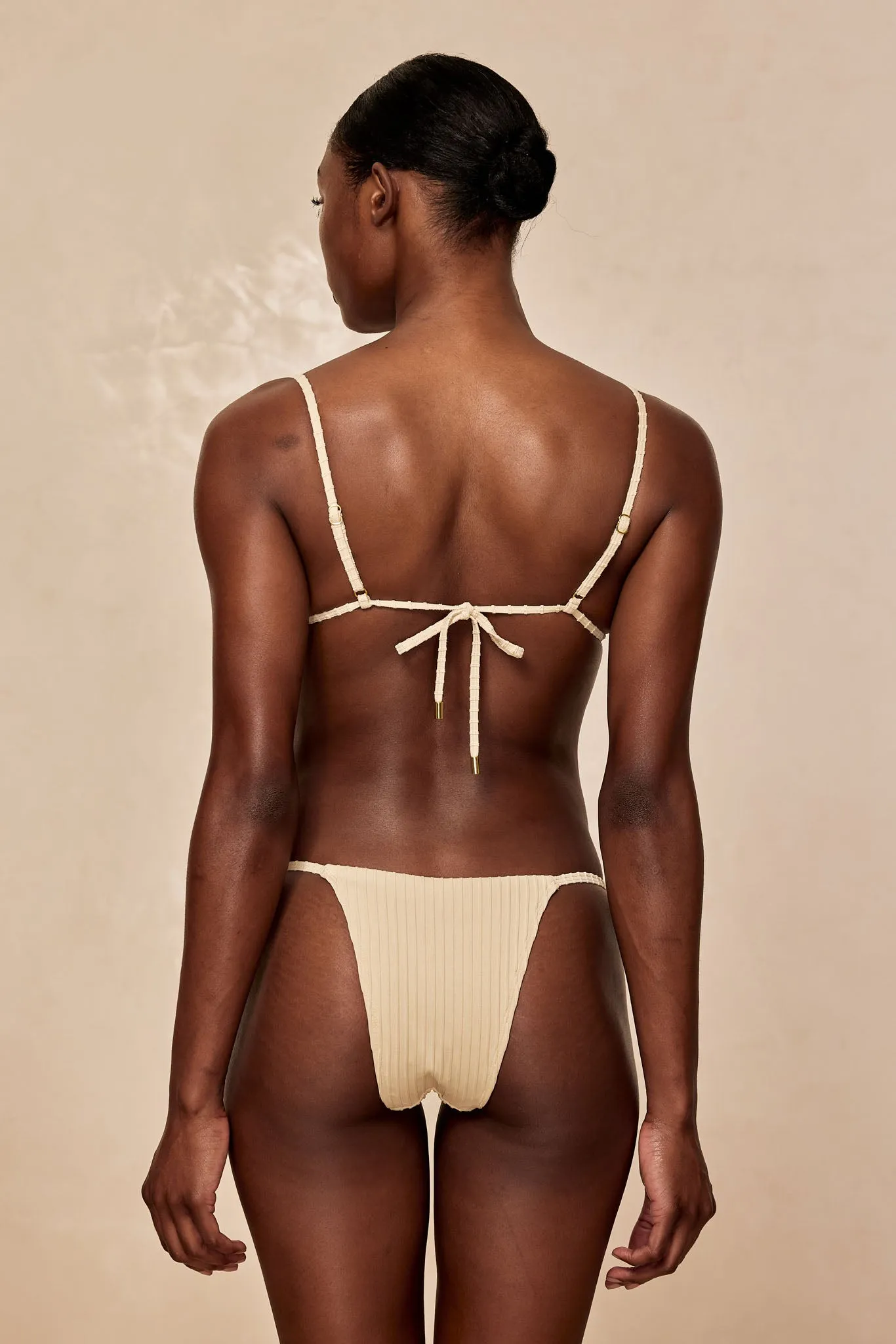 Kauai Top - Vanilla Matte Rib sold by Monday Swimwear product image thumbnail 4