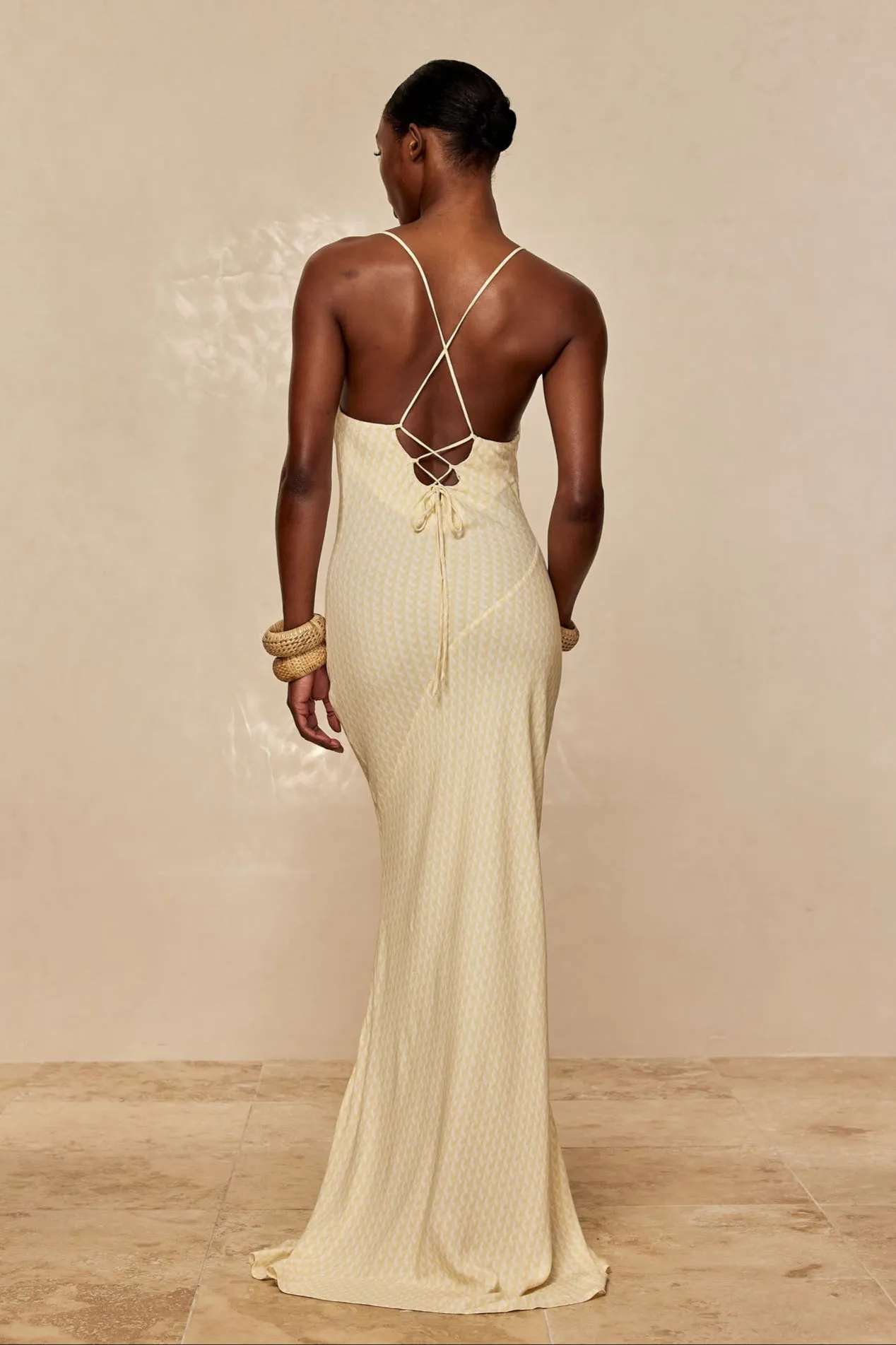 Cote D'azur Dress - Ivory Geo sold by Monday Swimwear product image thumbnail 5