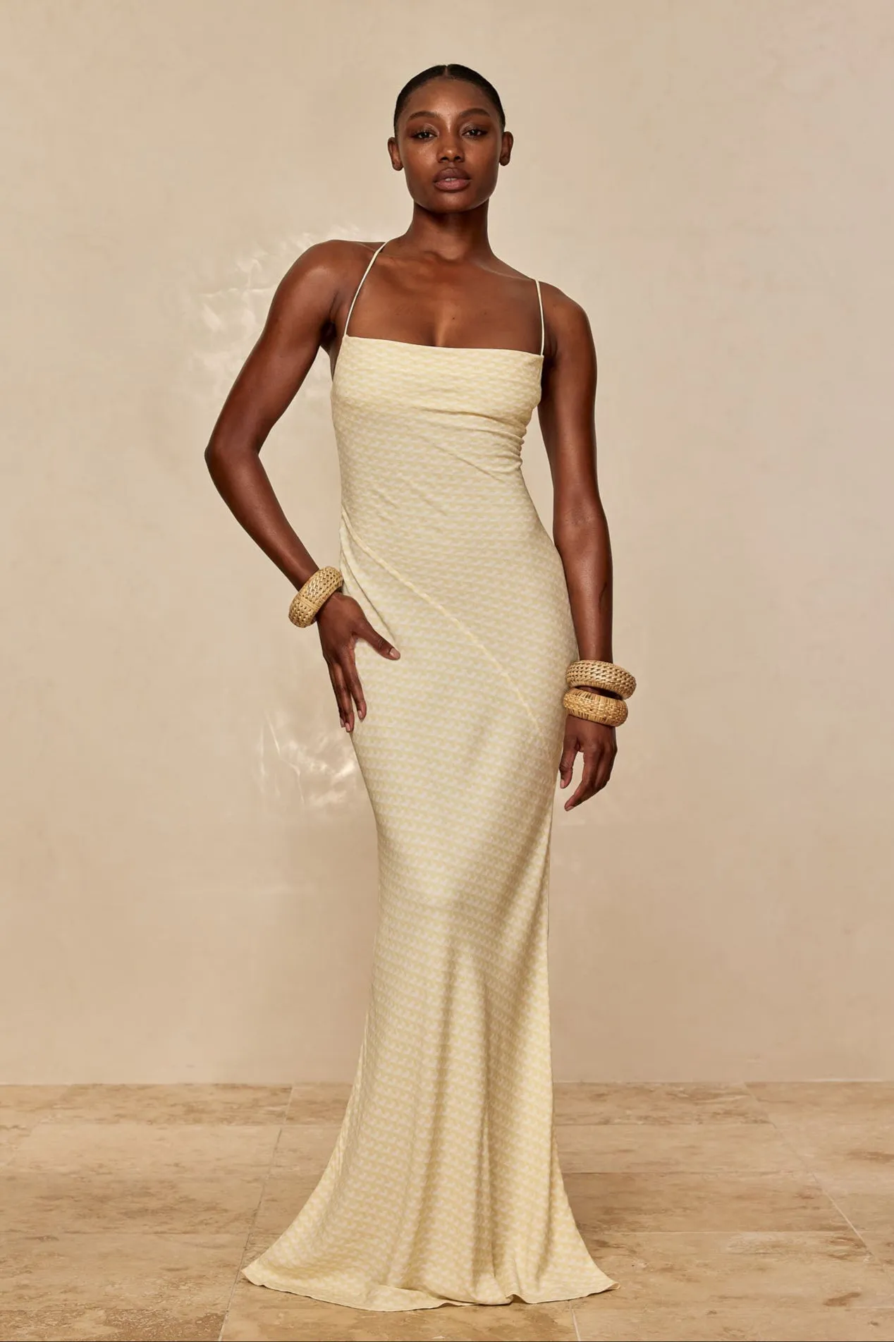 Cote D'azur Dress - Ivory Geo sold by Monday Swimwear product image thumbnail 4