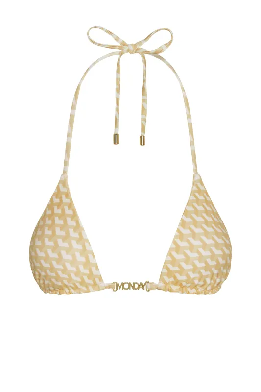 Monday Top - Ivory Geo sold by Monday Swimwear
