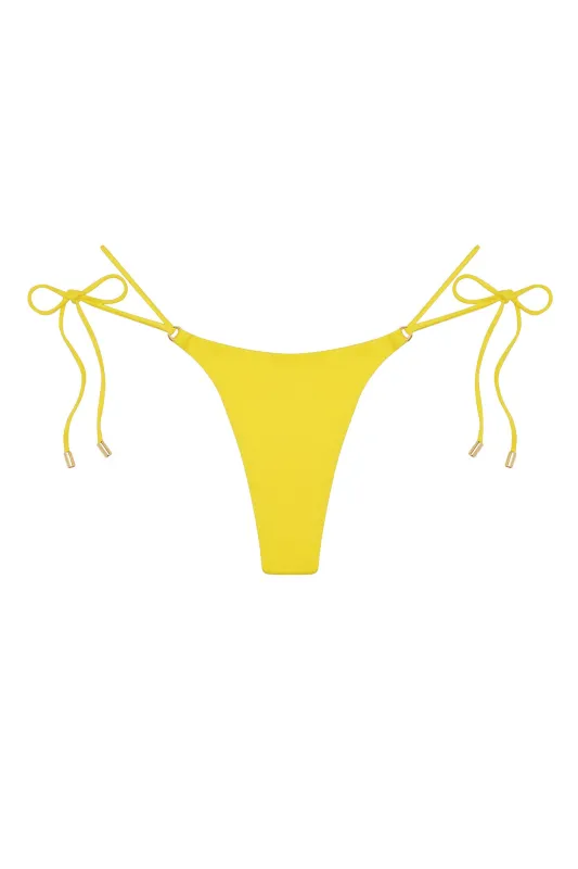 Hanalei Bottom - Limoncello sold by Monday Swimwear