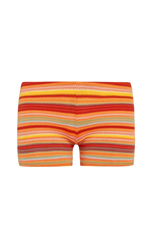 Cali Short - Sardinia Stripe sold by Monday Swimwear