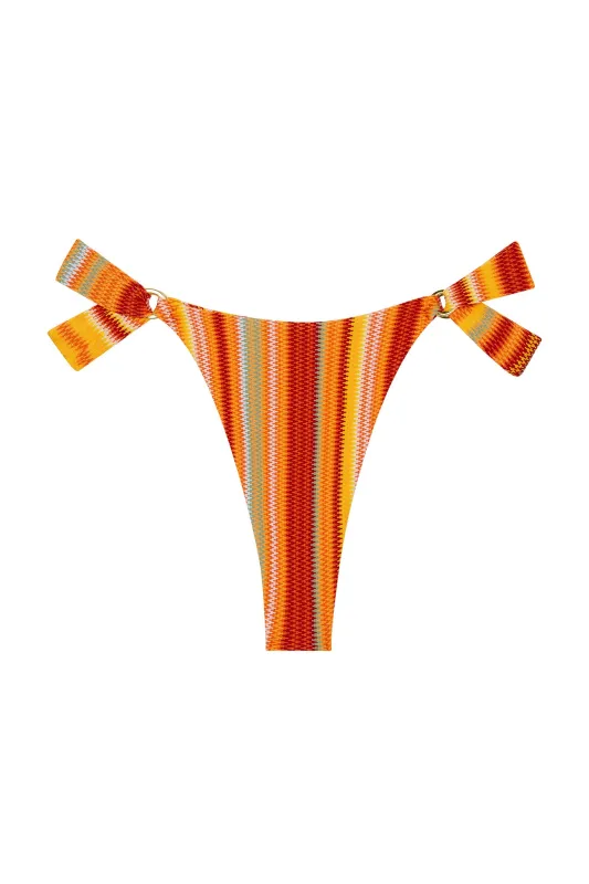 Morocco Bottom - Sardinia Stripe sold by Monday Swimwear