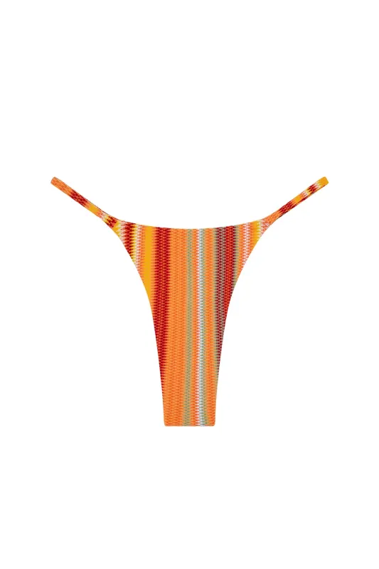 Brazil Thong - Sardinia Stripe sold by Monday Swimwear