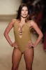 Montego One Piece - Antique Gold Lurex Rib sold by Monday Swimwear