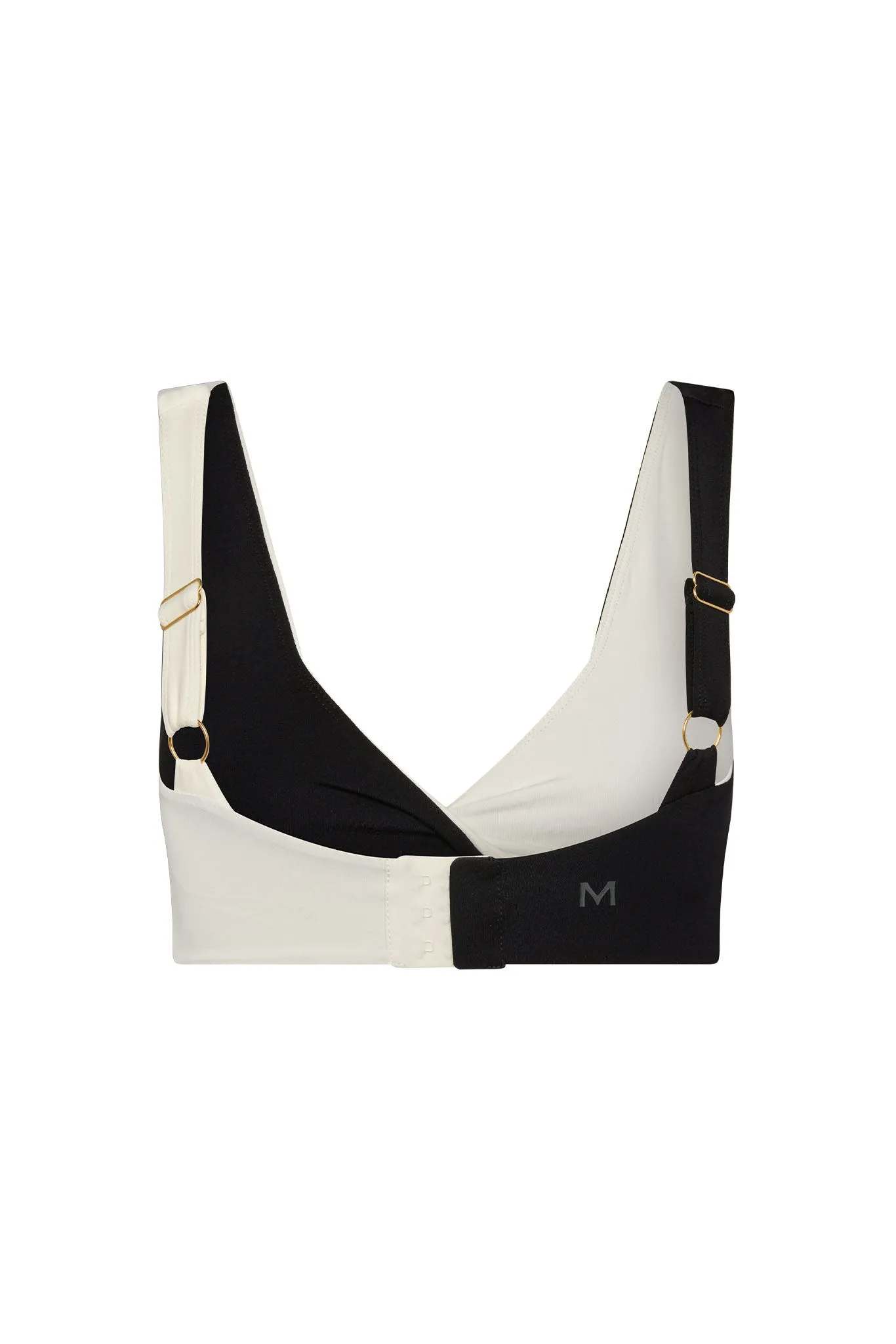 Griffith Bra - Black/Ivory sold by Monday Swimwear product image thumbnail 4