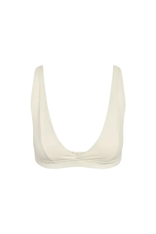 Glacier Bra - Ivory sold by Monday Swimwear