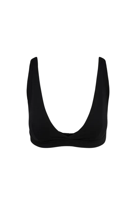 Glacier Bra - Black sold by Monday Swimwear