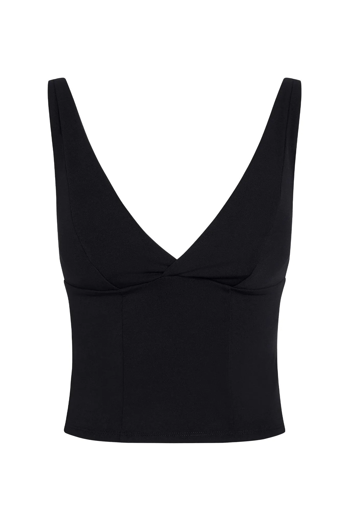 Glacier Tank - Black sold by Monday Swimwear