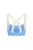 Arches “The Tash Bra” - Azure/Ivory sold by Monday Swimwear