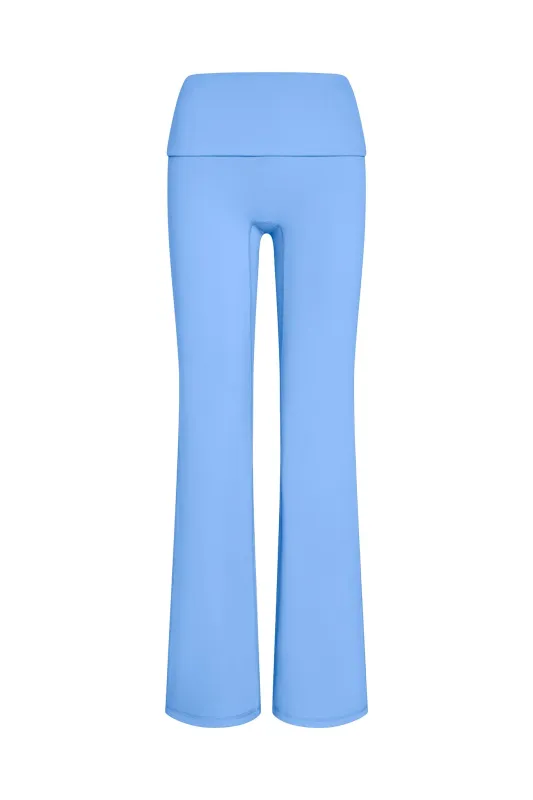 Melrose Flared Legging - Azure sold by Monday Swimwear