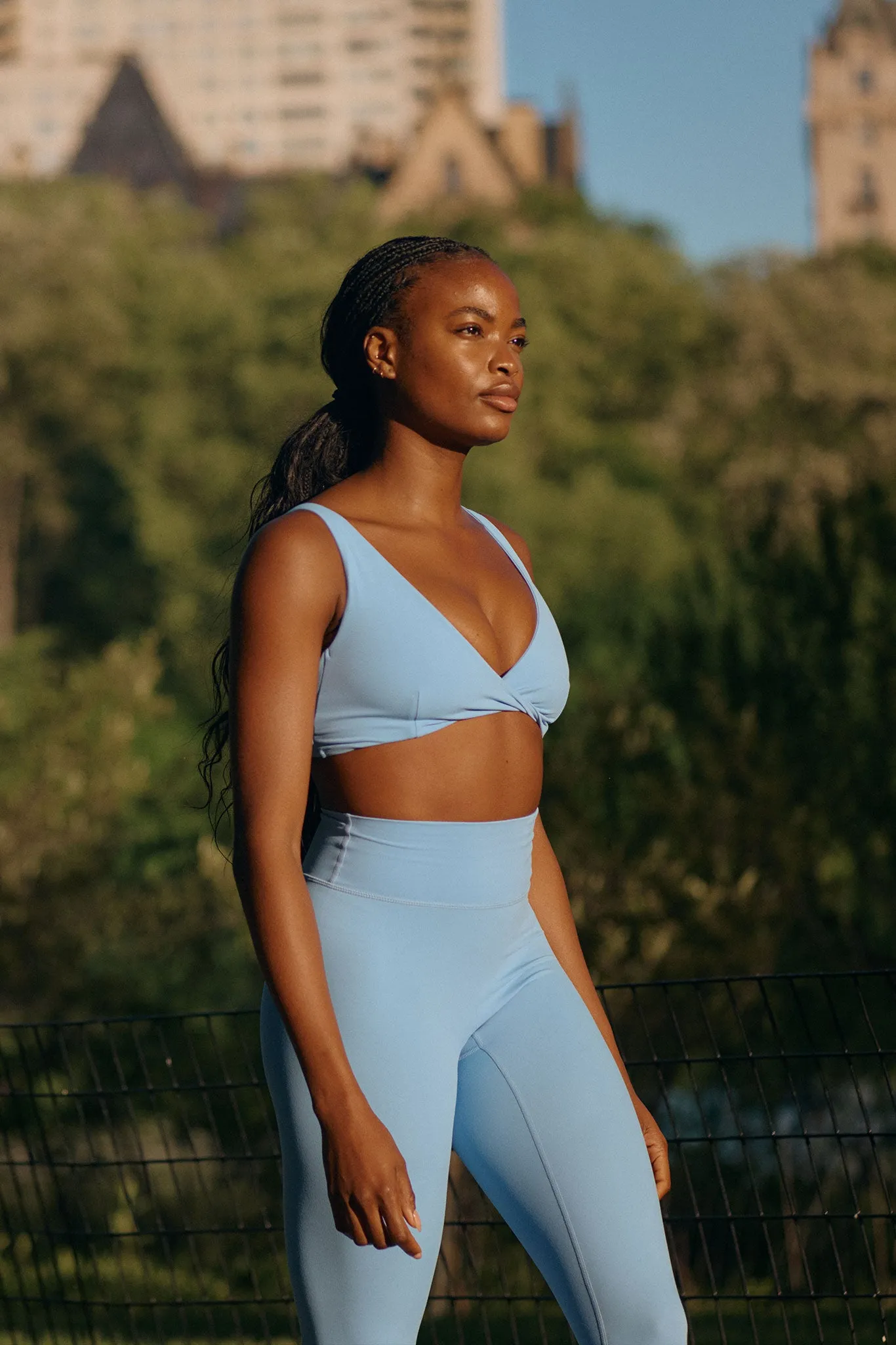 Griffith Bra - Azure sold by Monday Swimwear product image thumbnail 2