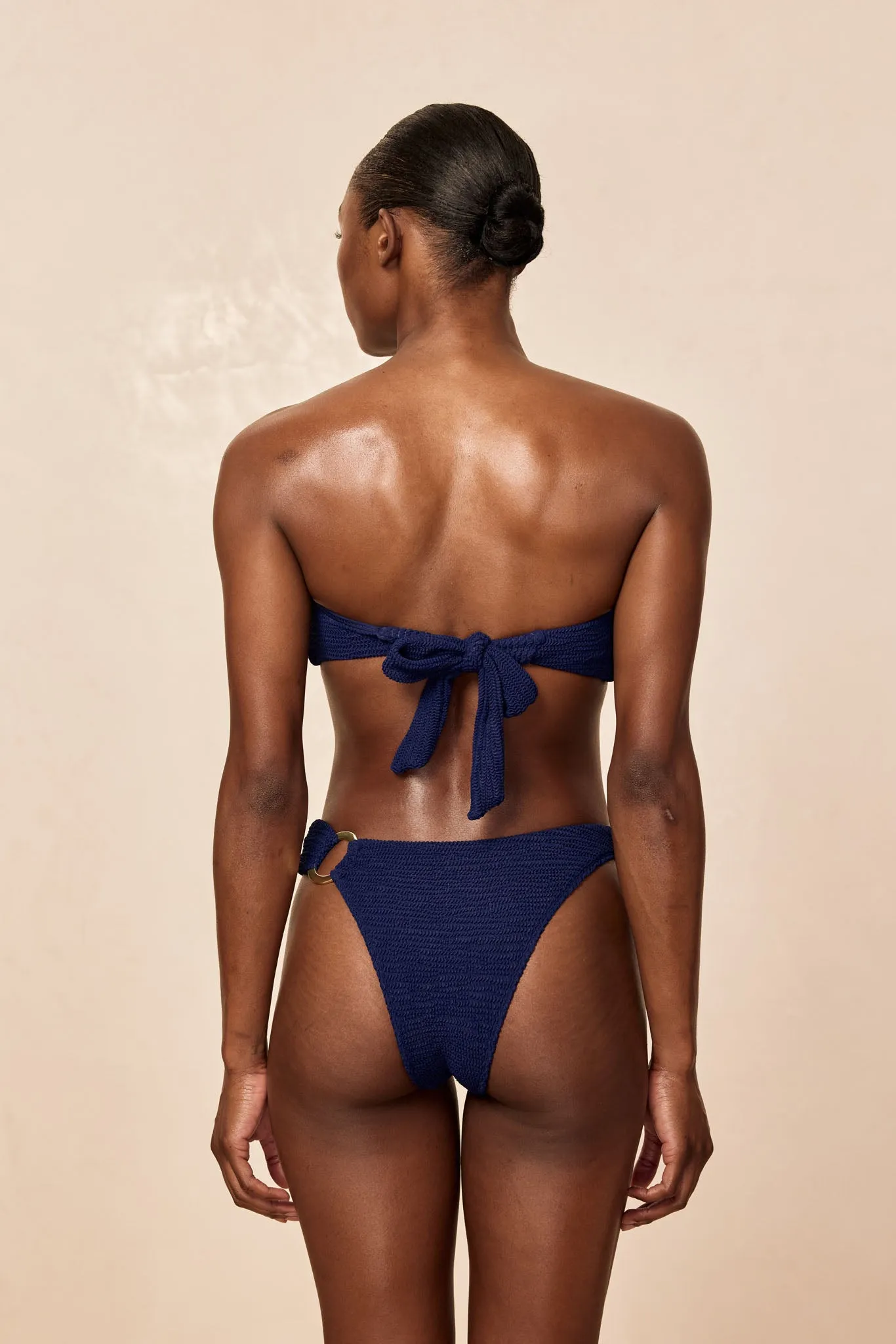 Costa Rica Top - Midnight Crinkle sold by Monday Swimwear product image thumbnail 4