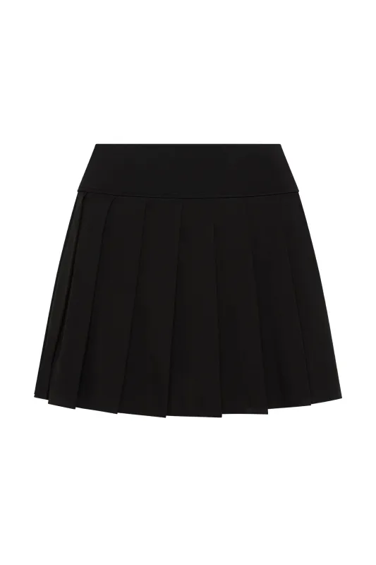 Wimbledon Skirt - Black sold by Monday Swimwear