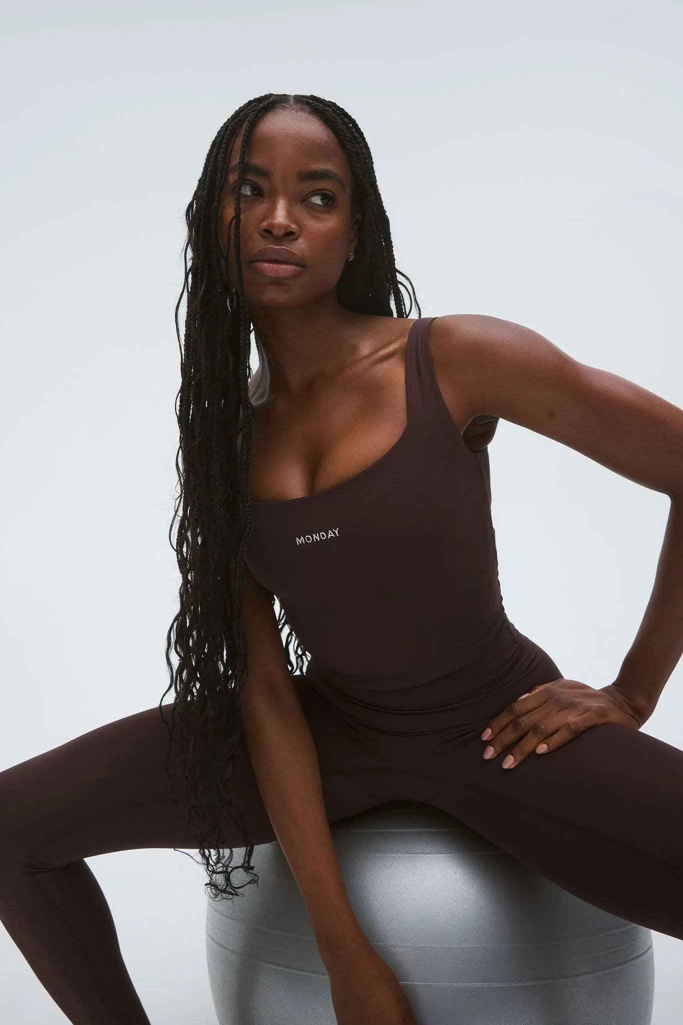 Aspen Tank - Espresso sold by Monday Swimwear product image thumbnail 4