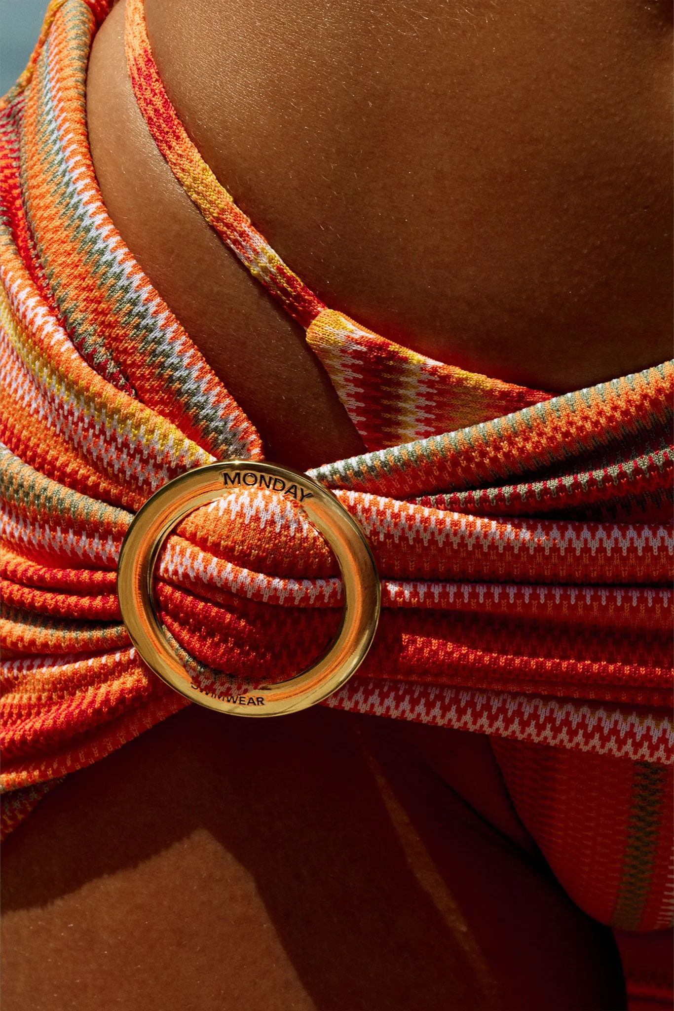 Jamaica Sarong - Sardinia Stripe sold by Monday Swimwear product image thumbnail 4