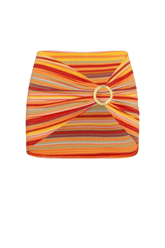 Jamaica Sarong - Sardinia Stripe sold by Monday Swimwear