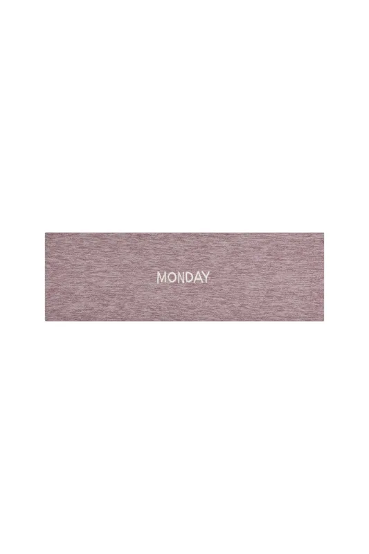 Monday Headband - Heather Mauve sold by Monday Swimwear