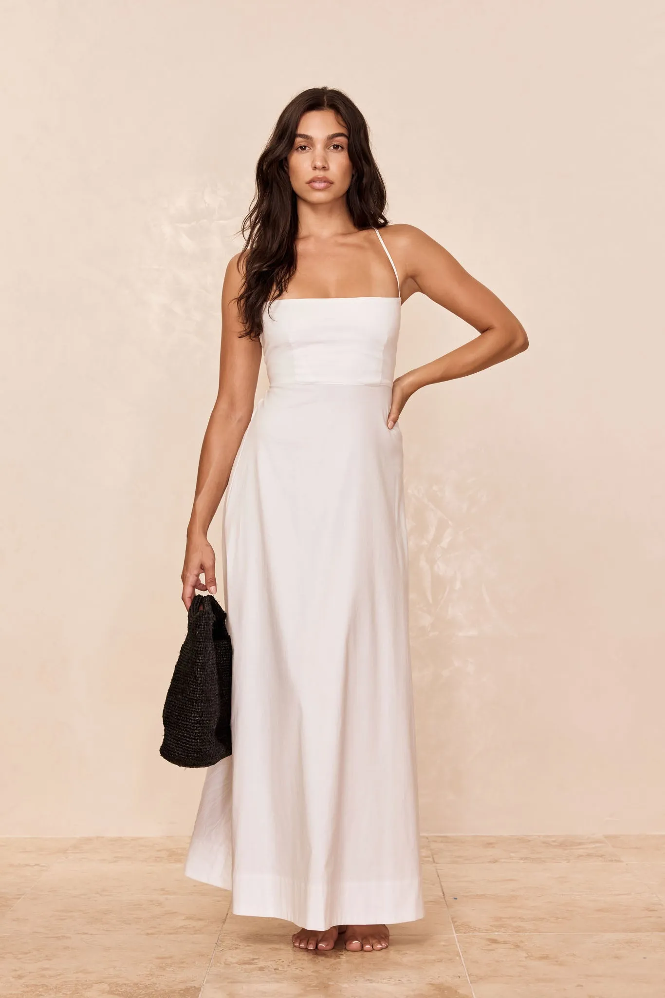 Montpellier Dress - White sold by Monday Swimwear product image thumbnail 4