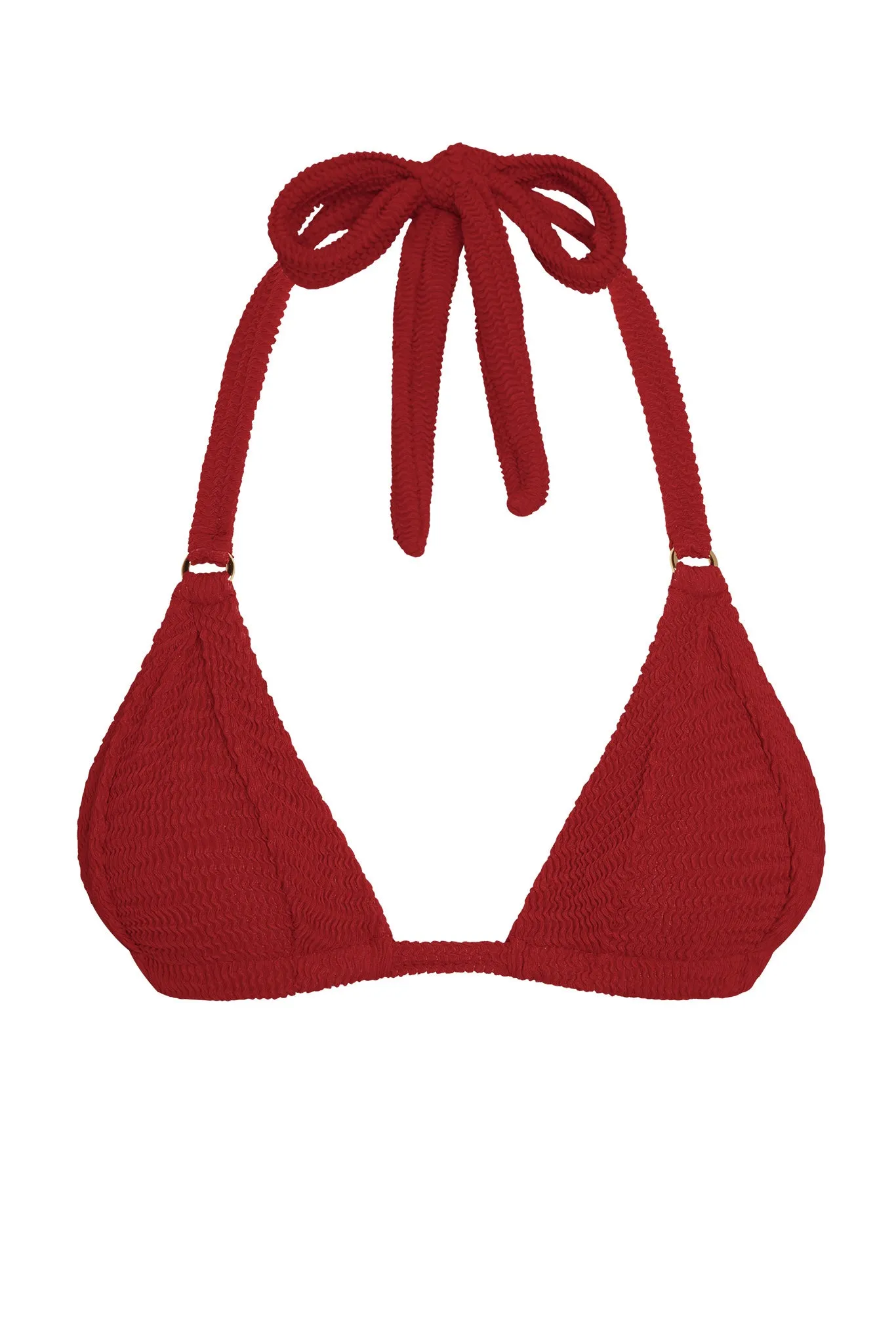 Morocco Top - Cherry Crinkle sold by Monday Swimwear