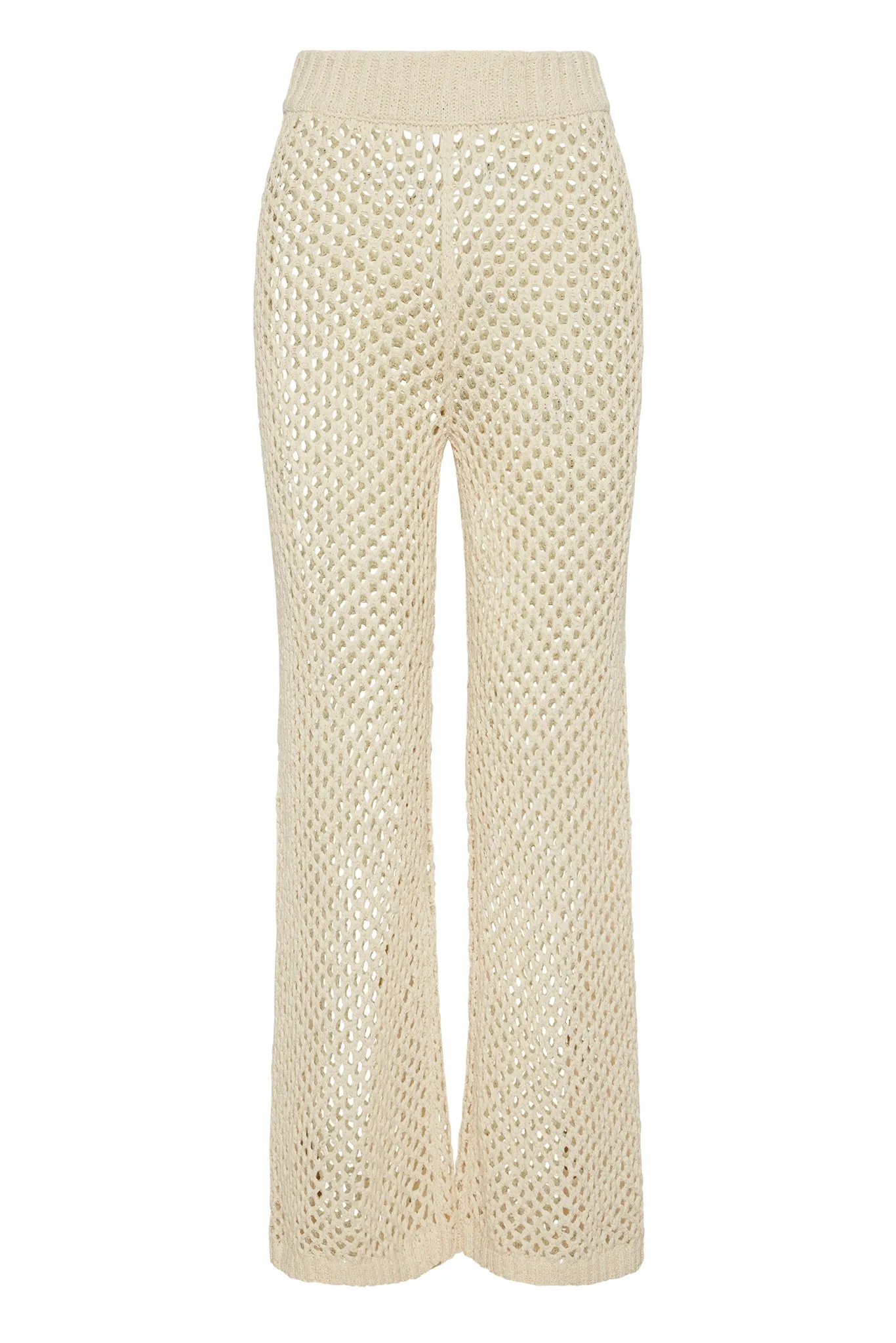 Athens Pant - Ivory Crochet sold by Monday Swimwear