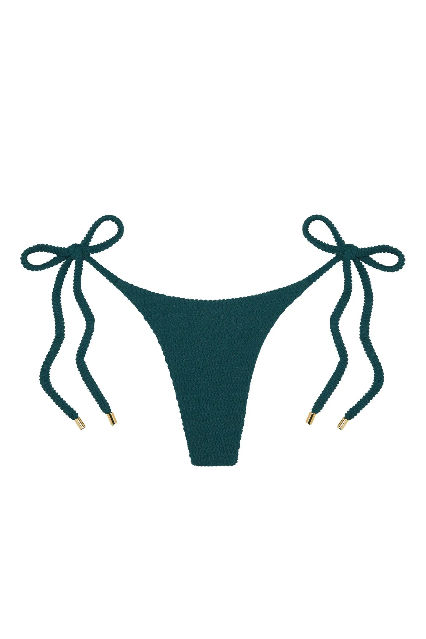 Palma Bottom - Evergreen Crinkle sold by Monday Swimwear