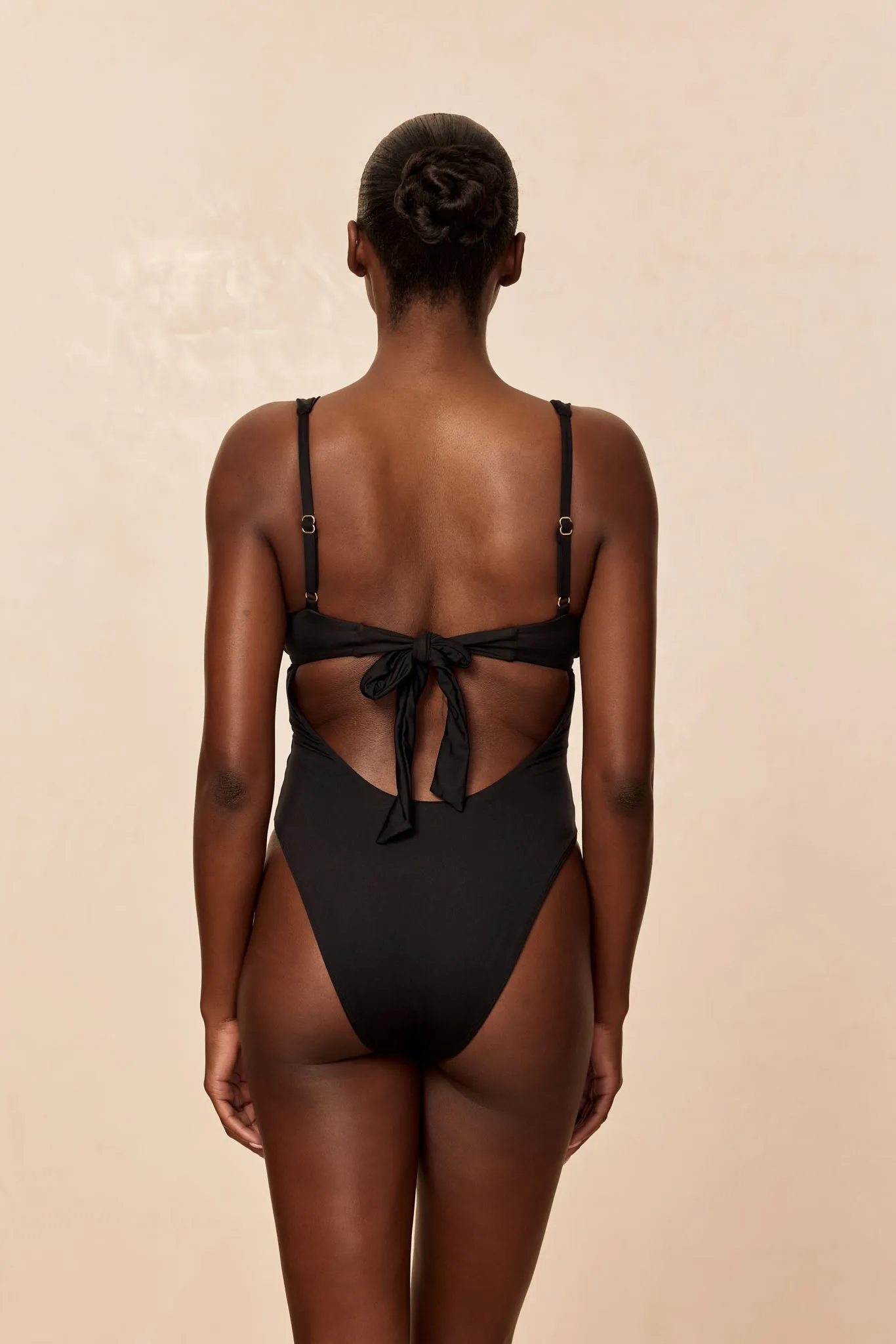 Milos One Piece - Black sold by Monday Swimwear product image thumbnail 3