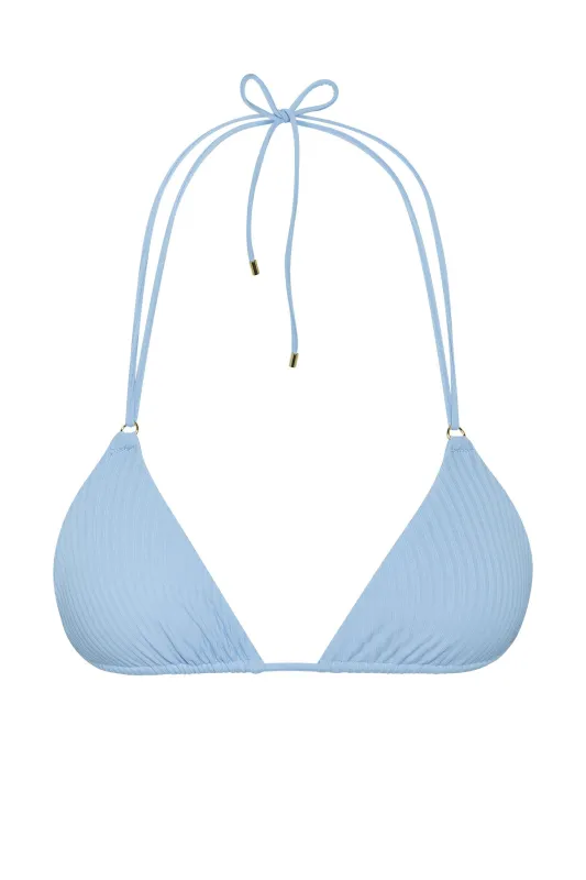 Hanalei Top - Sky Rib sold by Monday Swimwear