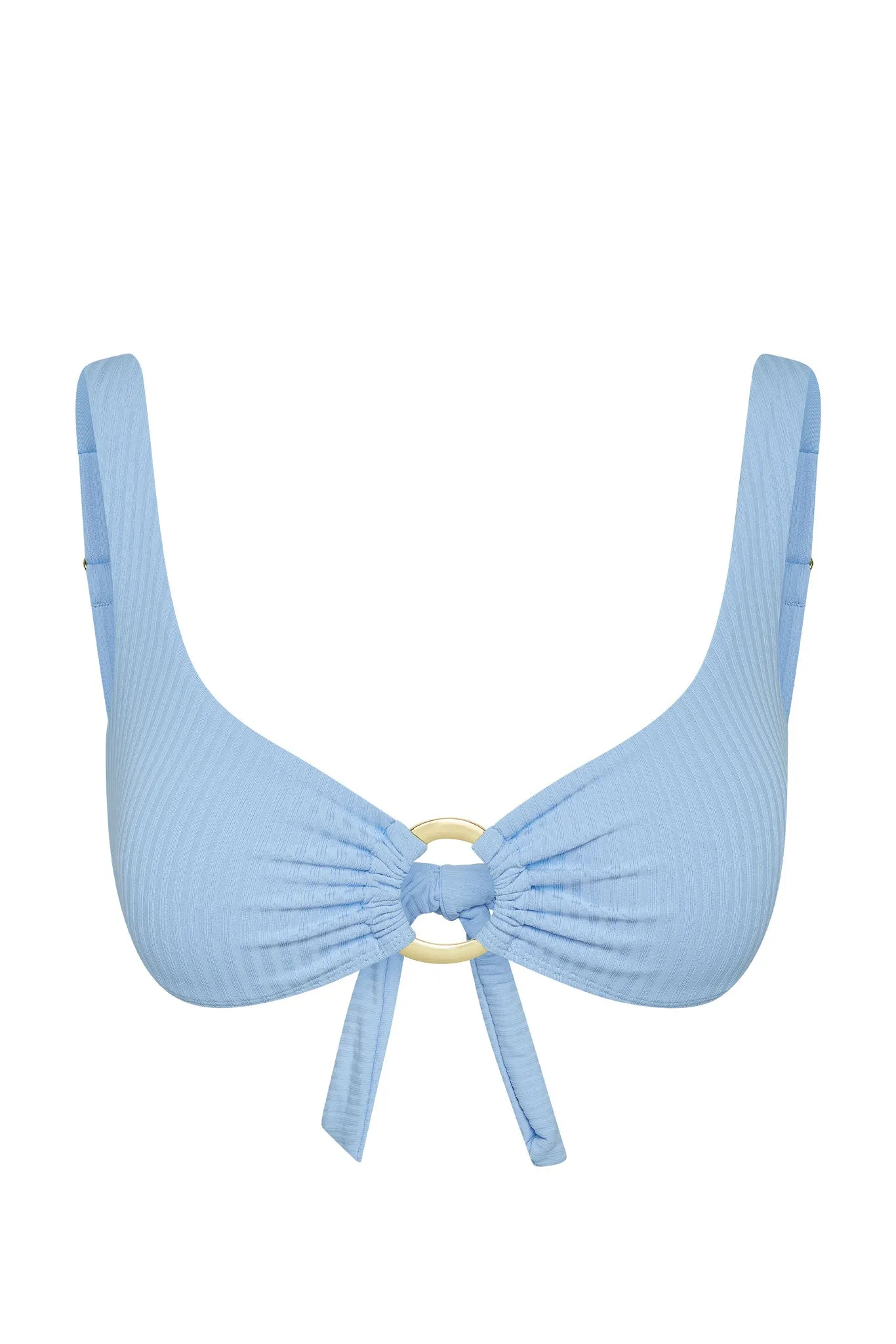 Barbuda Top - Sky Rib sold by Monday Swimwear