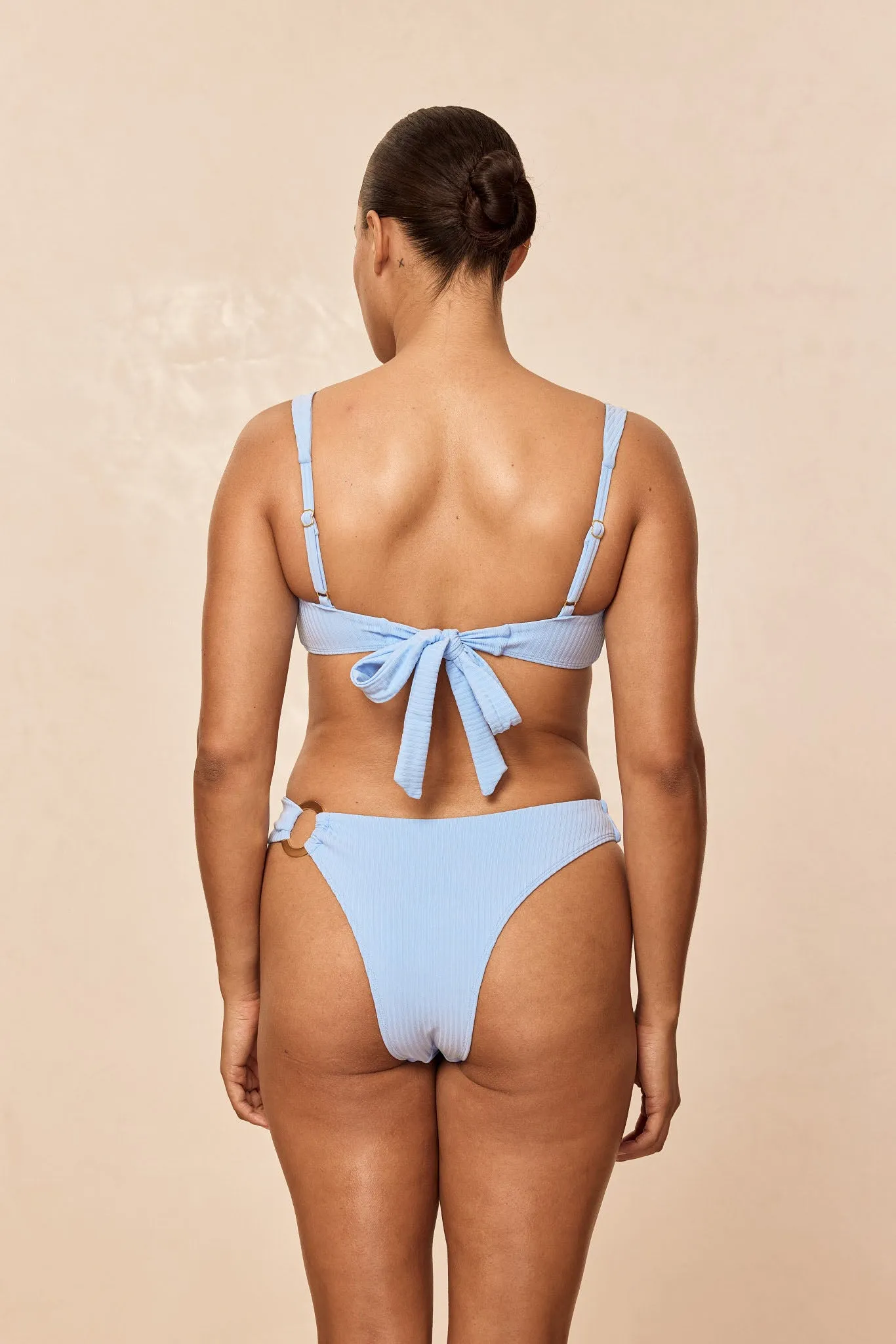 Barbuda Top - Sky Rib sold by Monday Swimwear product image thumbnail 4