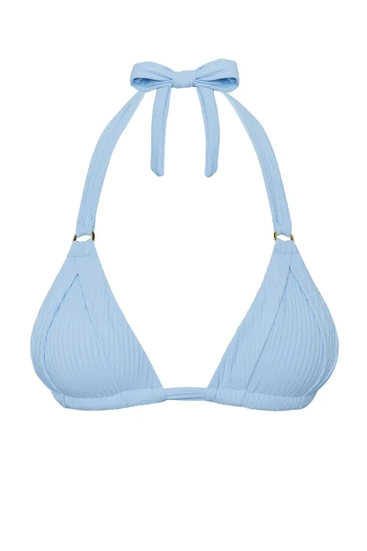 Morocco Top - Sky Rib sold by Monday Swimwear