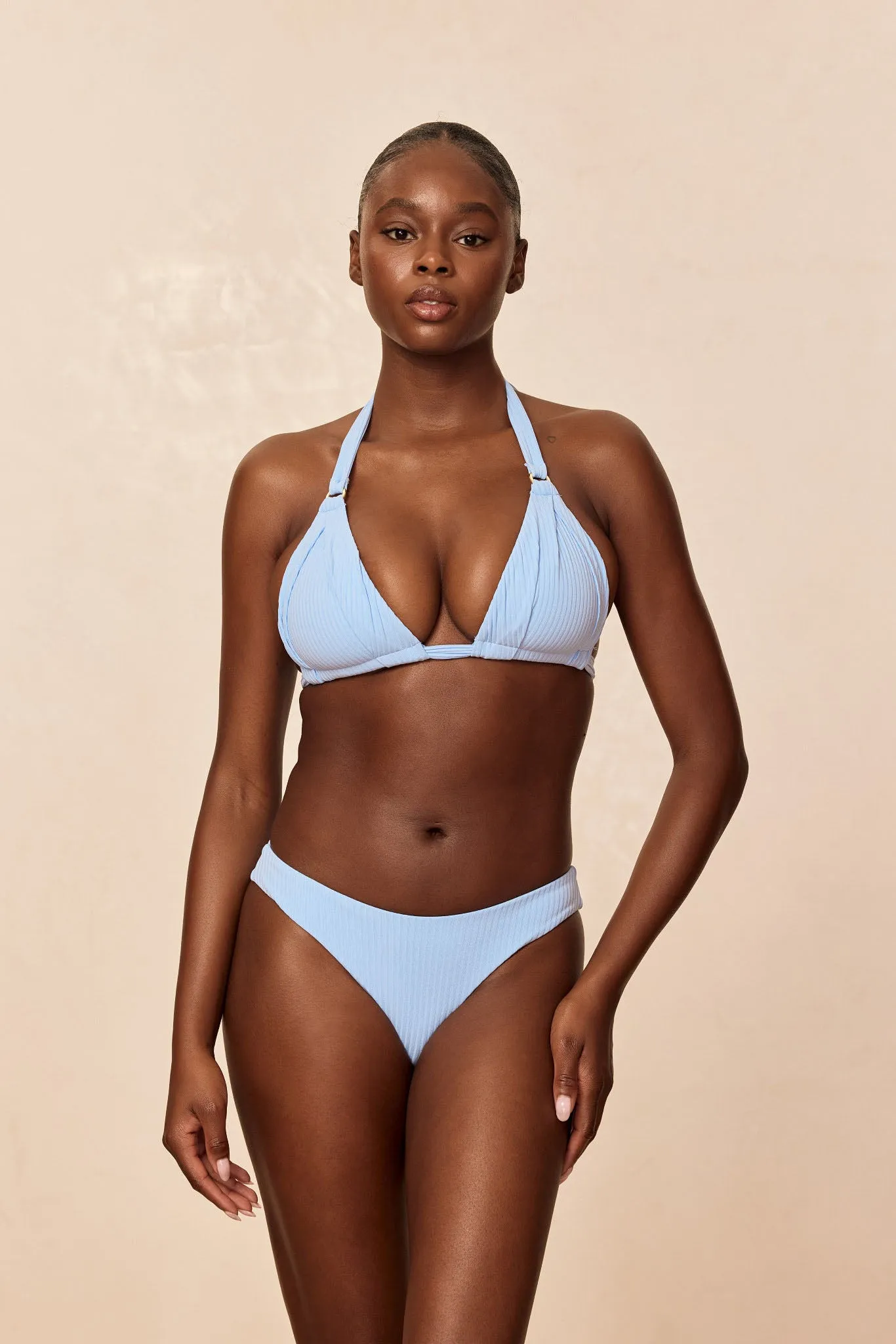Morocco Top - Sky Rib sold by Monday Swimwear product image thumbnail 5