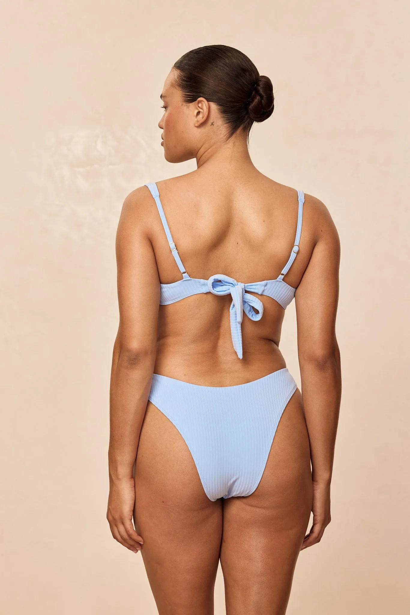 Sorrento Top - Sky Rib sold by Monday Swimwear product image thumbnail 4