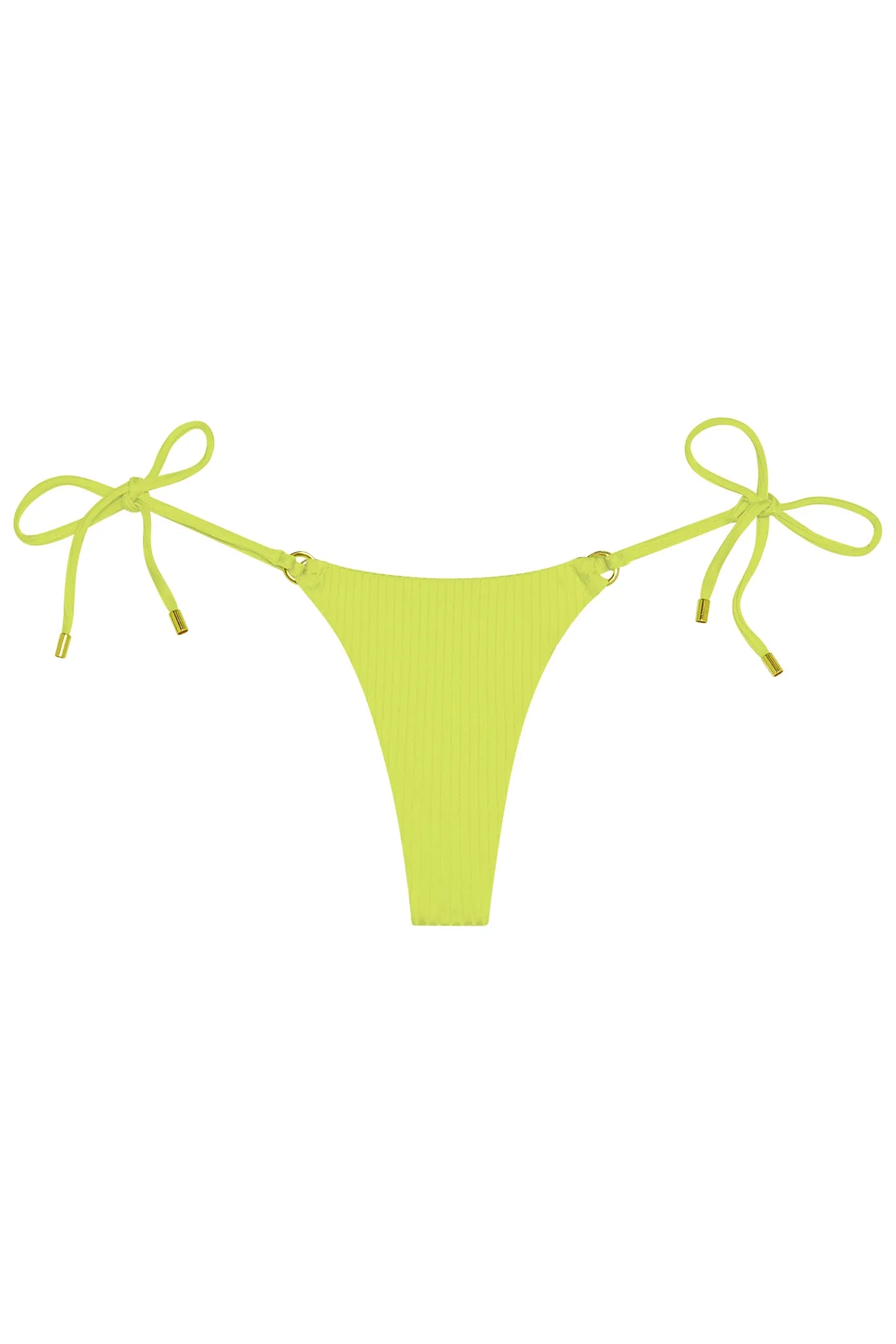 Havana Thong - Zest Wide Rib sold by Monday Swimwear