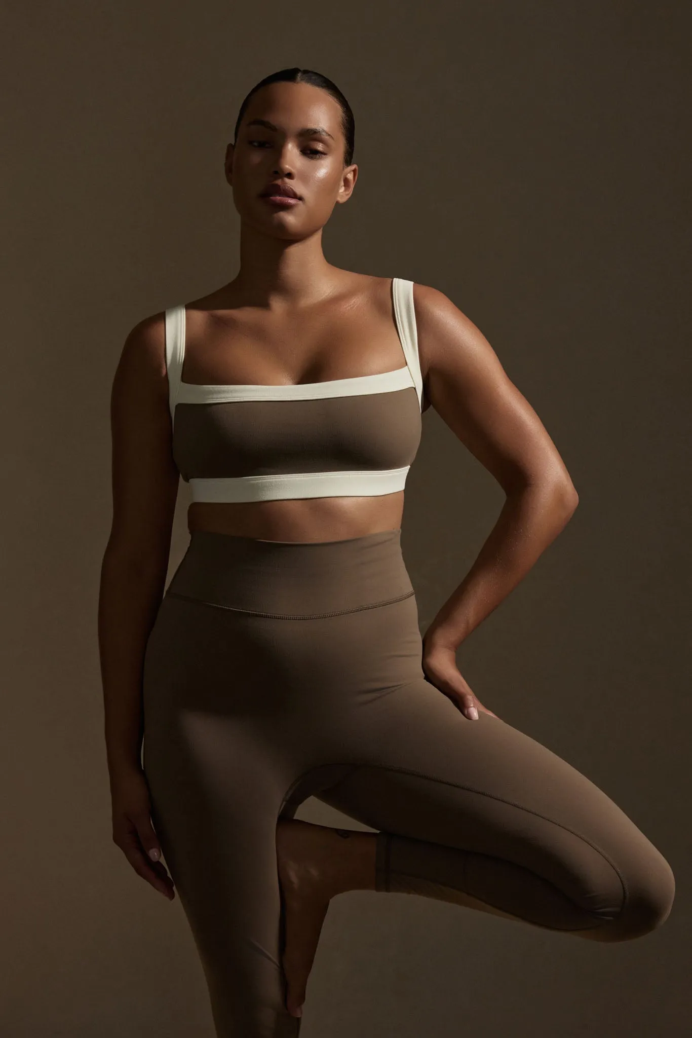 Outpost Bra - Stone/Ivory Jersey sold by Monday Swimwear product image thumbnail 2